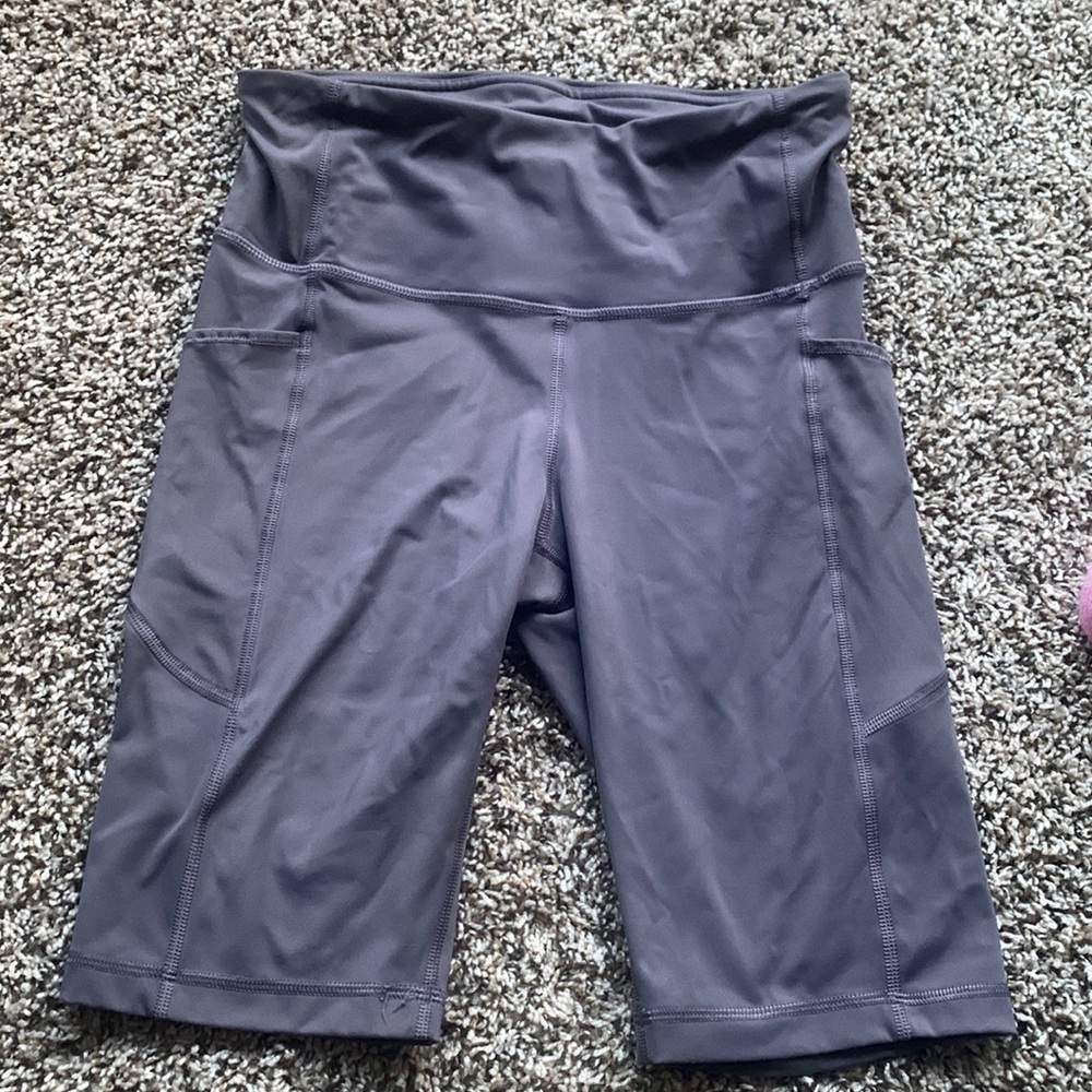 CRZ Yoga Biker Shorts - Mauve Purple